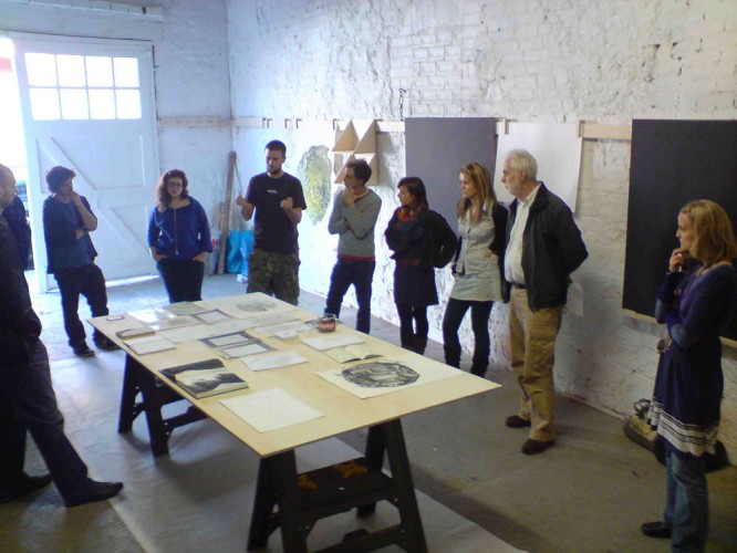 ‘Sculpture Studio’ Claude Heath Drawing Seminar, 2009
