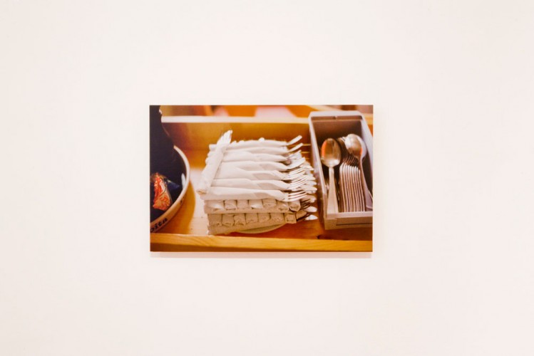 ‘Cutlery’, 1999, digital photograph mounted on aluminium, 16. X 24.2cm