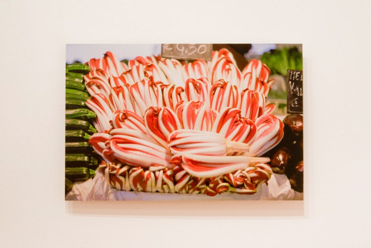 ‘Radicchio’ (Palermo market), 2002, digital photograph mounted on aluminium, 18.5 x 28cm