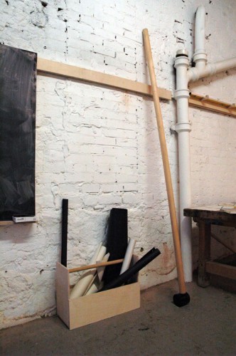 ‘Sculpture Studio’, installation from Irena Kalodera Residency, 2009