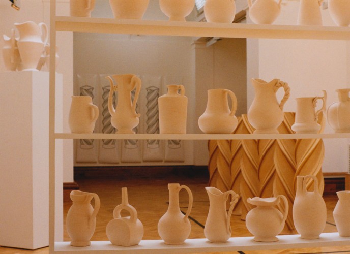 Installation at, ‘Regarding the Function of Objects: Cecile Johnson Soliz’,? National Museum and Galleries of Wales, 1999