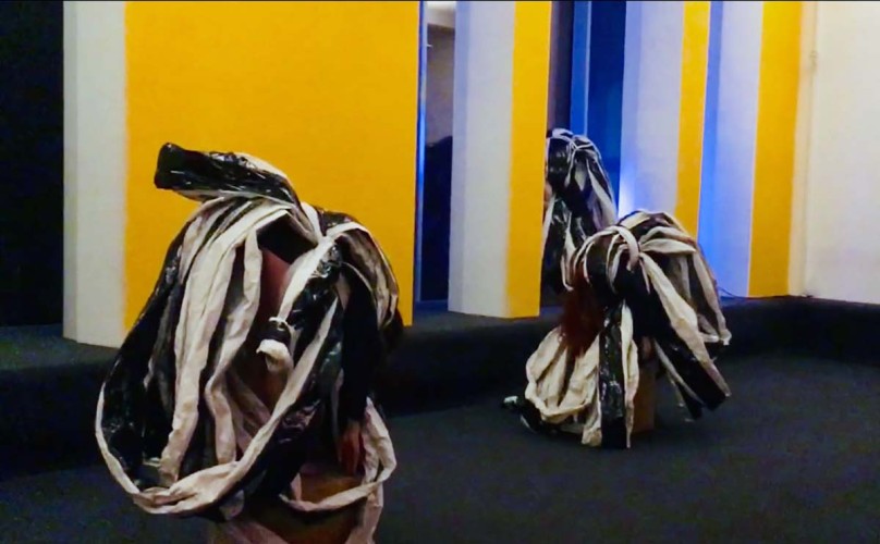 ‘Exploratory Dances for Sculpture & Drawing I’ Cardiff Dance Festival2019 Commissioned by Chris Ricketts & Ceri Jones Chapter Arts Centre, Cardiff