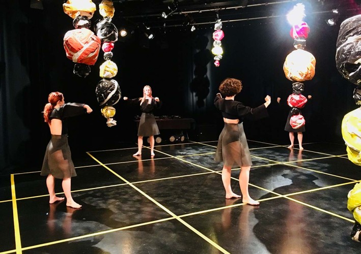 ‘Exploratory Dances for Sculpture & Drawing II’ Cardiff Dance Festival 2019 Commissioned by Chris Ricketts & Ceri Jones Chapter Arts Centre, Cardiff