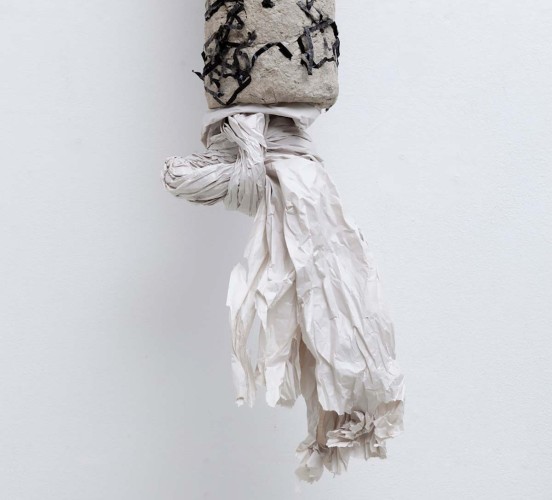 ‘Wall Drawing with Weights’ Detail Photo: Dewi Tennat Lloyd