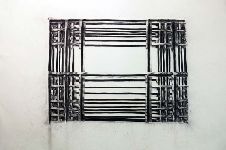 Drawing Charcoal on Fabriano 2015-16